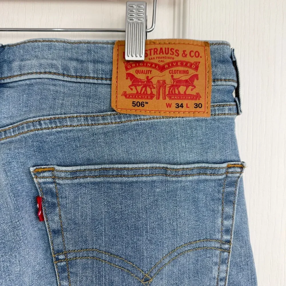 Levi's Men's 506 Comfort Straight Jeans - 34 x 30